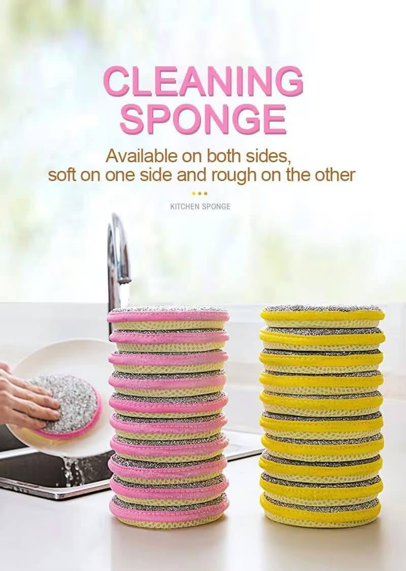 Double-Sided Cleaning Sponge