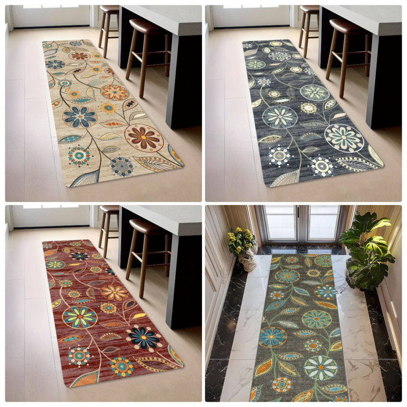 Non Slip Indoor Carpet for Kitchen, Hallway, and Laundry Room