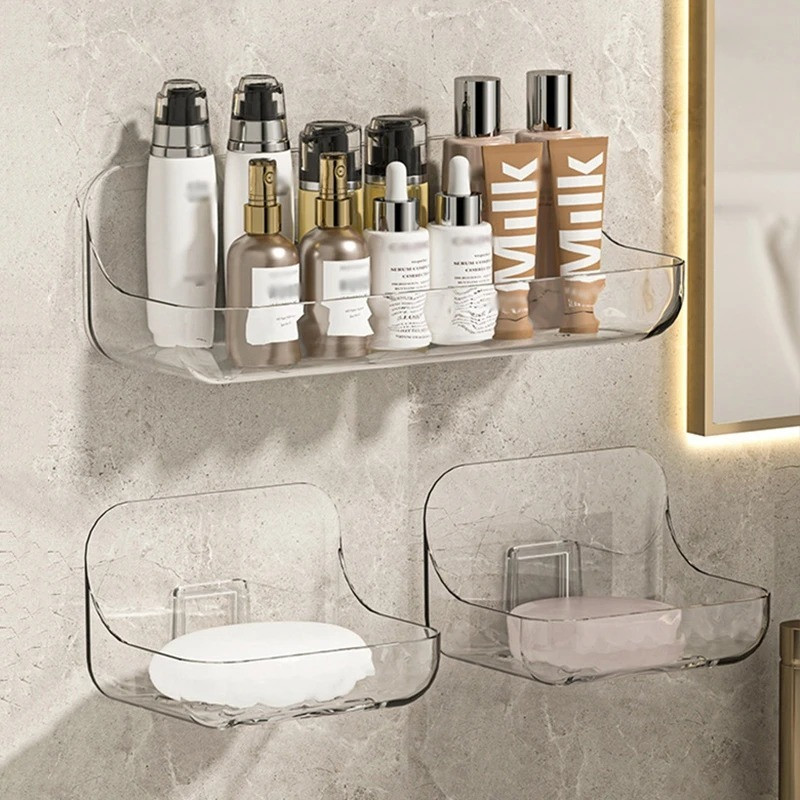 Light luxury bathroom storage rack