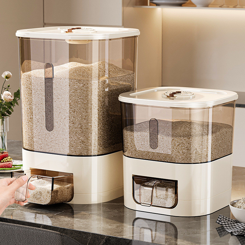 5/10KG Automatic Rice Storage Box-Large Capacity