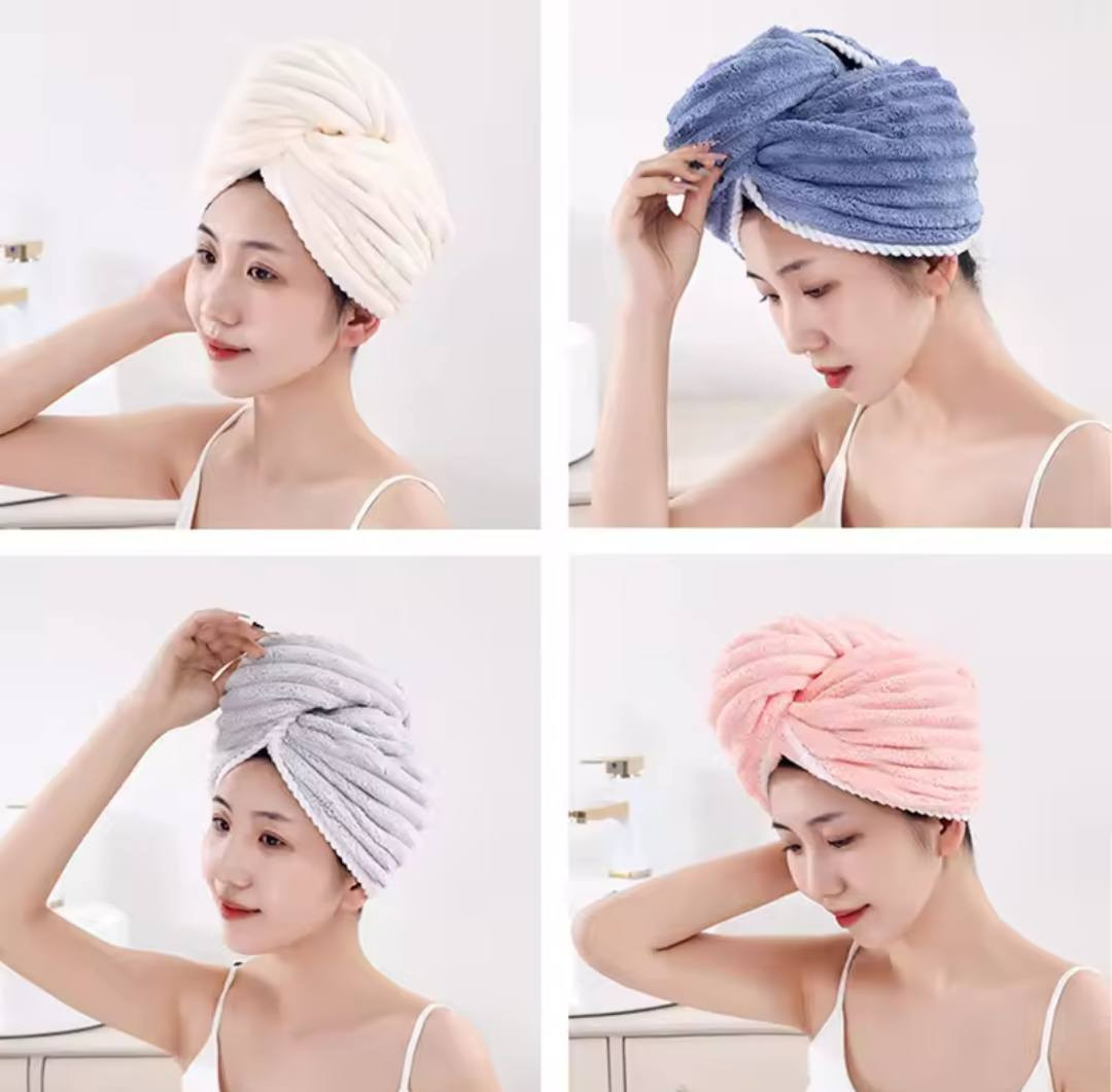 Dry Hair Cap Super Absorbent and Quick Drying
