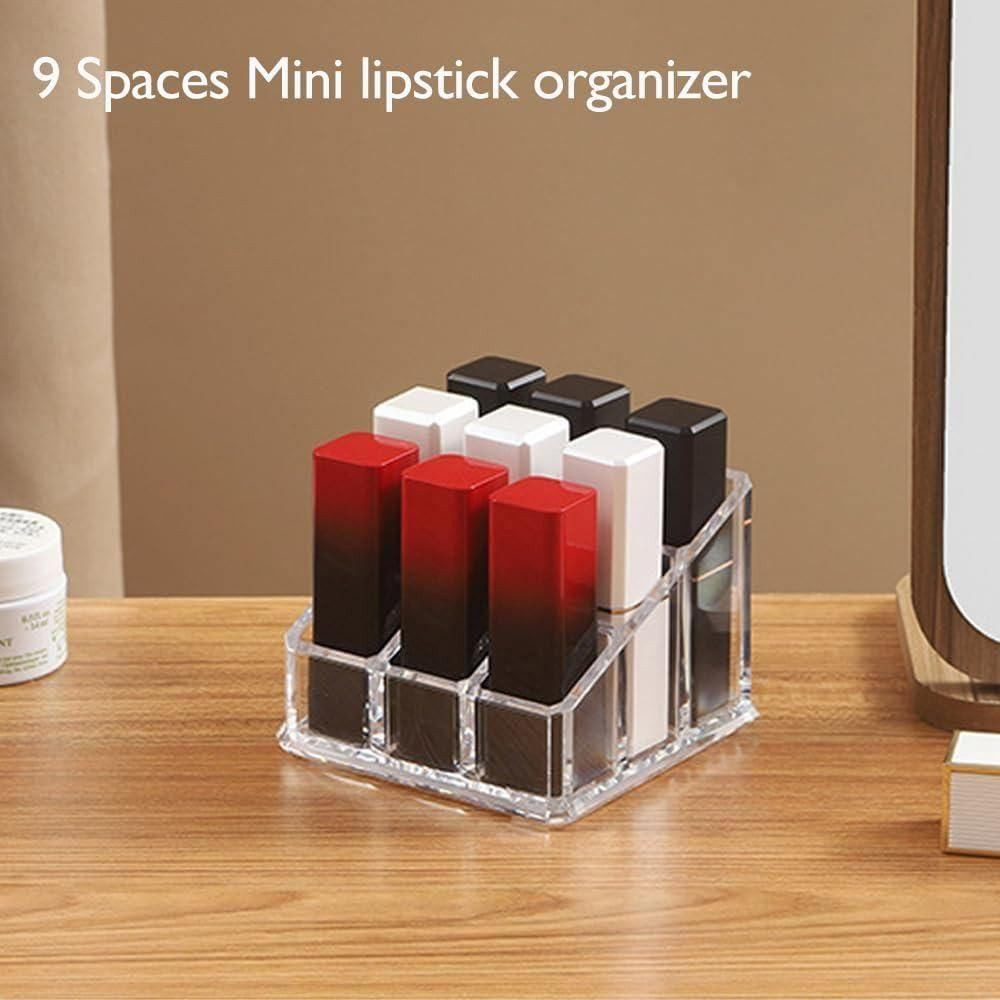 9-grid Lipstick Storage Organizer