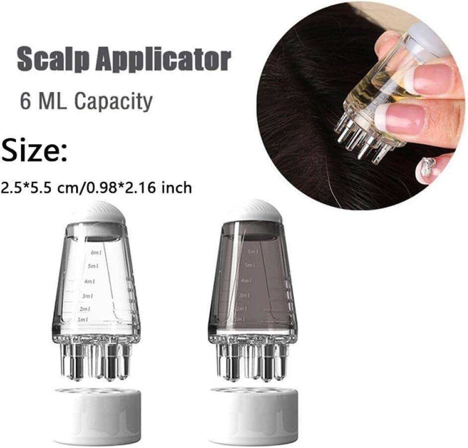 Scalp Applicator Liquid Comb Hair Growth Treatment Essential Oil Head Massager